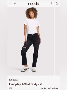 Nuuds T-shirt Bodysuit